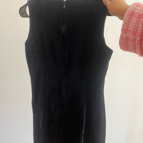 Gap Velvet Vintage Mini Dress size 4 - Picture 4 of 5
